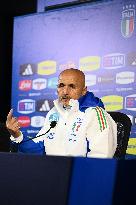 CALCIO - UEFA Nations League - Italy training and press conference