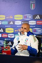 CALCIO - UEFA Nations League - Italy training and press conference