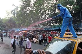 Happening In Tribute to July's Student-led Uprising - Bangladesh