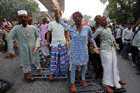 Happening In Tribute to July's Student-led Uprising - Bangladesh