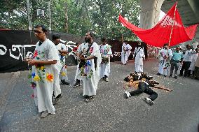 Happening In Tribute to July's Student-led Uprising - Bangladesh