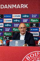 Spain And Denmark Press Conference - UEFA Nations League 2024/25 League A Group A4