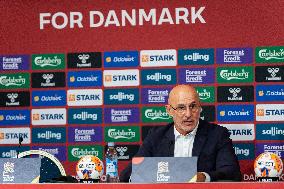 Spain And Denmark Press Conference - UEFA Nations League 2024/25 League A Group A4