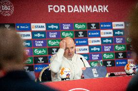 Spain And Denmark Press Conference - UEFA Nations League 2024/25 League A Group A4