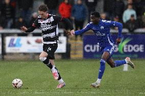 Darlington v Buxton - The Isuzu FA Trophy