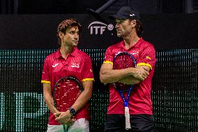 Spain Training - Davis Cup