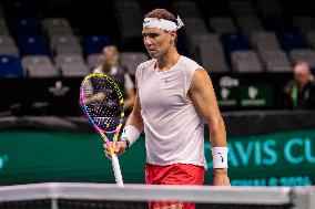 Spain Training - Davis Cup