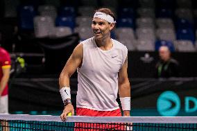 Spain Training - Davis Cup