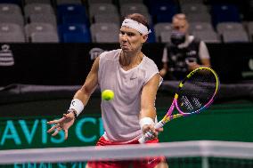 Spain Training - Davis Cup