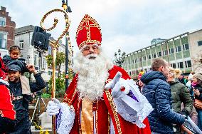 St. Nicholas Arrives In Nijmegen, Netherlands.