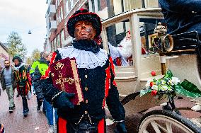 St. Nicholas Arrives In Nijmegen, Netherlands.