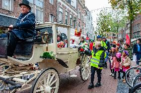 St. Nicholas Arrives In Nijmegen, Netherlands.