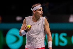 Spain Training - Davis Cup