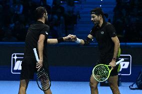 TENNIS - Internazionali di Tennis - Nitto ATP Finals - Arevalo/Pavic vs Bolelli/Vavassori