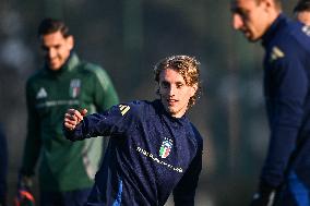 CALCIO - UEFA Nations League - Italy training and press conference