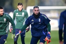 CALCIO - UEFA Nations League - Italy training and press conference