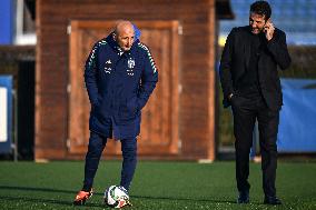 CALCIO - UEFA Nations League - Italy training and press conference