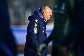 CALCIO - UEFA Nations League - Italy training and press conference