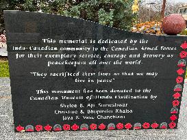 Remembrance Day In Canada