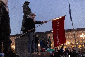 Pro-Palestinian Demonstrations In Turin.