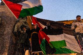 Pro-Palestinian Demonstrations In Turin.