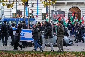 Pro Palestine Demonstration In Munich, Germany