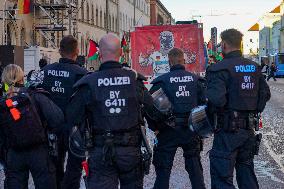 Pro Palestine Demonstration In Munich, Germany