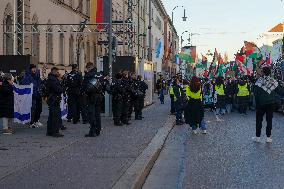 Pro Palestine Demonstration In Munich, Germany