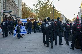 Pro Palestine Demonstration In Munich, Germany