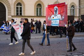 Pro Palestine Demonstration In Munich, Germany