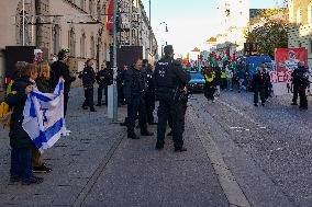 Pro Palestine Demonstration In Munich, Germany