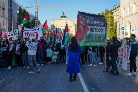 Pro Palestine Demonstration In Munich, Germany