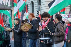 Pro Palestine Demonstration In Munich, Germany