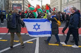 Pro Palestine Demonstration In Munich, Germany