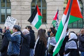 Pro Palestine Demonstration In Munich, Germany