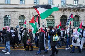 Pro Palestine Demonstration In Munich, Germany