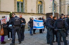 Pro Palestine Demonstration In Munich, Germany