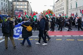 Pro Palestine Demonstration In Munich, Germany