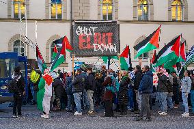 Pro Palestine Demonstration In Munich, Germany