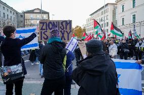 Pro Palestine Demonstration In Munich, Germany