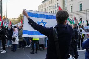 Pro Palestine Demonstration In Munich, Germany