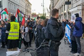 Pro Palestine Demonstration In Munich, Germany