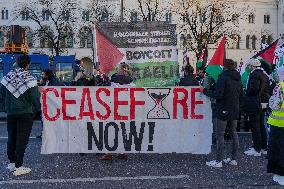 Pro Palestine Demonstration In Munich, Germany