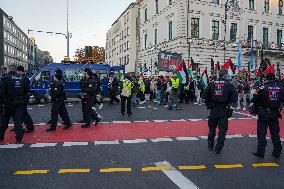 Pro Palestine Demonstration In Munich, Germany