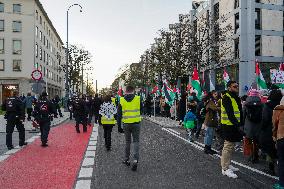 Pro Palestine Demonstration In Munich, Germany