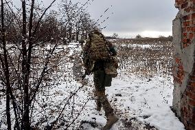 Soldiers of 57th Brigade practice assault skills in Kharkiv region