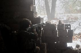 Soldiers of 57th Brigade practice assault skills in Kharkiv region