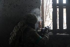 Soldiers of 57th Brigade practice assault skills in Kharkiv region