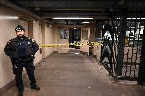 One Person Shot At New York City MTA Subway Station On East 167th Street And River Avenue In Bronx New York