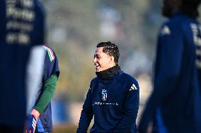 Italy Training Session & Press Conference